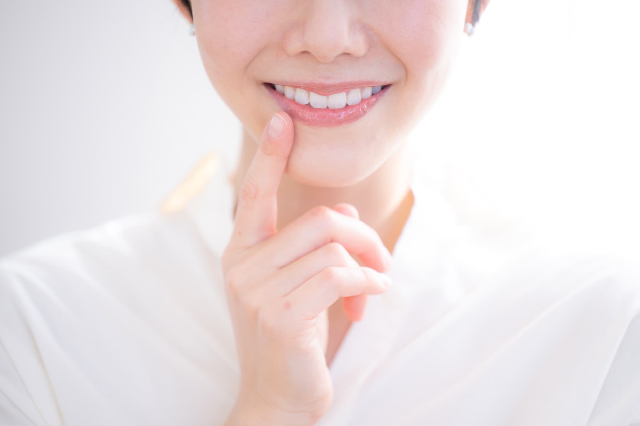 八重歯が治ってきれいな歯並びの口元