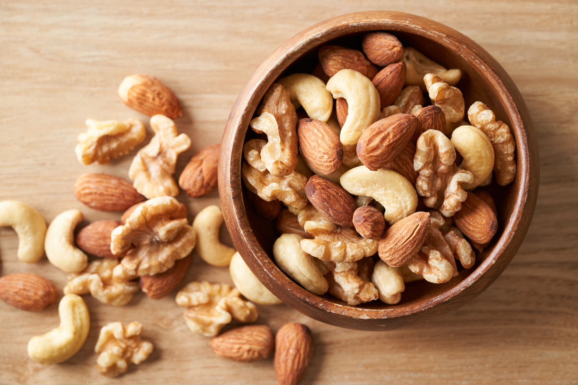 根管治療後には控えた方がいいナッツ